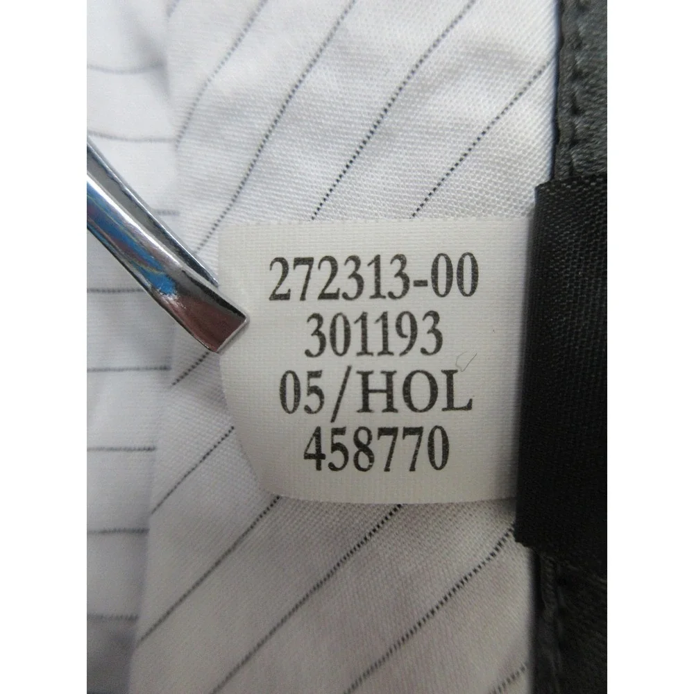 Banana Republic Wool Dress Pants Mens 38x32 Black Lined Classic Fit Work Office